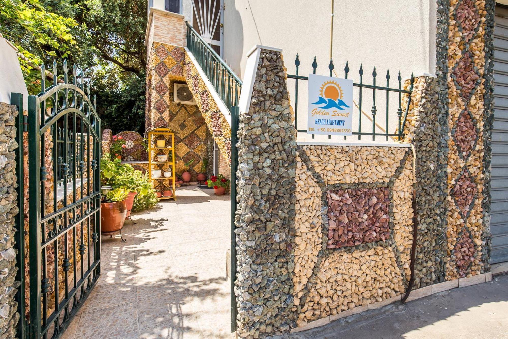 Golden Sunset Beach Apartment Skála Kallirákhis Exterior foto